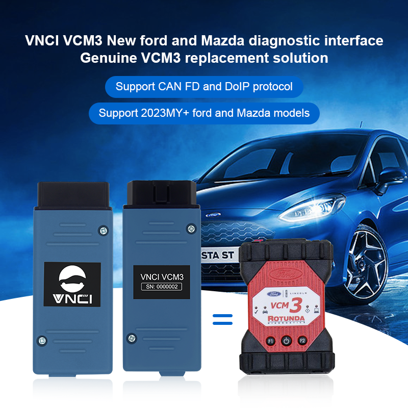 VNCI VCM3 diagnostic inerface for new Ford Mazda is compatible with Ford Mazda original software  dr