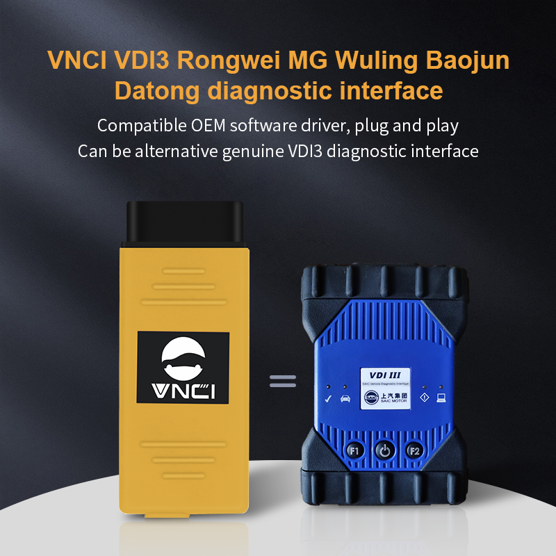VNCI VDI3 Roewe MG Wuling Maxus automotive diagnostic tool, compatible with  VDS/VDS2/VDS3/GRADE-X o